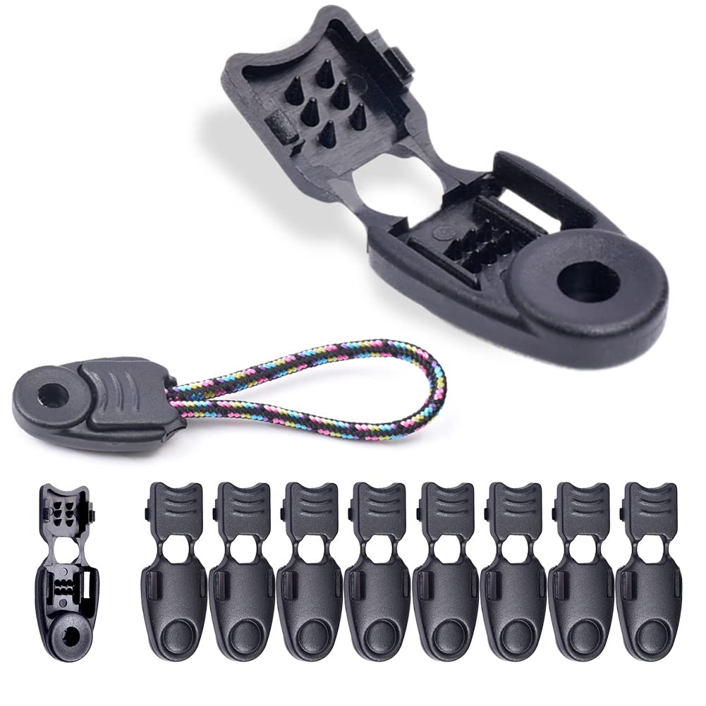 Amazon.com: 50 Pack Zipper Pull Cord Ends Zipcords Stopper